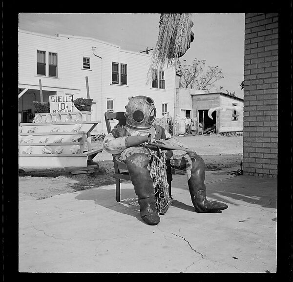 [125 Views of West Coast of Florida, Including: Women on Benches in Sarasota, Mangroves, Pelicans, Shuffleboard Players, Men on Street in Tampa, Sponge Diving Wharves at Tarpon Springs, Coastal Residences, Fishermen, and Miscellaneous Street Scenes], Walker Evans (American, St. Louis, Missouri 1903–1975 New Haven, Connecticut), Film negative