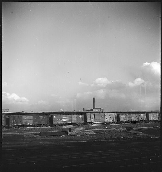 [231 Portraits of Trucking Company Executives and Views from Train, Commissioned by Fortune Magazine for "The Gentle Truckers" and "Along the Right of Way", Published May and September 1950], Walker Evans (American, St. Louis, Missouri 1903–1975 New Haven, Connecticut), Film negative