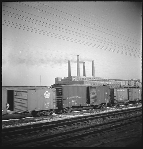 [231 Portraits of Trucking Company Executives and Views from Train, Commissioned by Fortune Magazine for "The Gentle Truckers" and "Along the Right of Way", Published May and September 1950], Walker Evans (American, St. Louis, Missouri 1903–1975 New Haven, Connecticut), Film negative