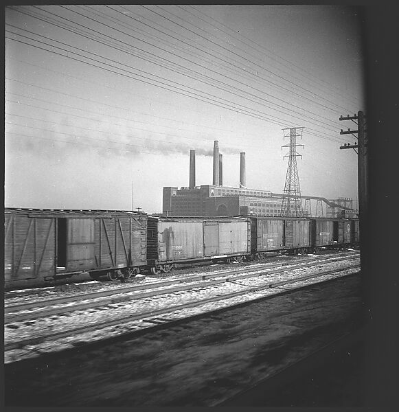 [231 Portraits of Trucking Company Executives and Views from Train, Commissioned by Fortune Magazine for "The Gentle Truckers" and "Along the Right of Way", Published May and September 1950], Walker Evans (American, St. Louis, Missouri 1903–1975 New Haven, Connecticut), Film negative