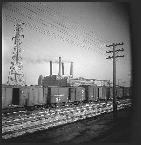 [231 Portraits of Trucking Company Executives and Views from Train, Commissioned by Fortune Magazine for "The Gentle Truckers" and "Along the Right of Way", Published May and September 1950], Walker Evans (American, St. Louis, Missouri 1903–1975 New Haven, Connecticut), Film negative