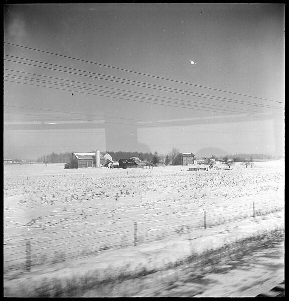 [231 Portraits of Trucking Company Executives and Views from Train, Commissioned by Fortune Magazine for "The Gentle Truckers" and "Along the Right of Way", Published May and September 1950], Walker Evans (American, St. Louis, Missouri 1903–1975 New Haven, Connecticut), Film negative