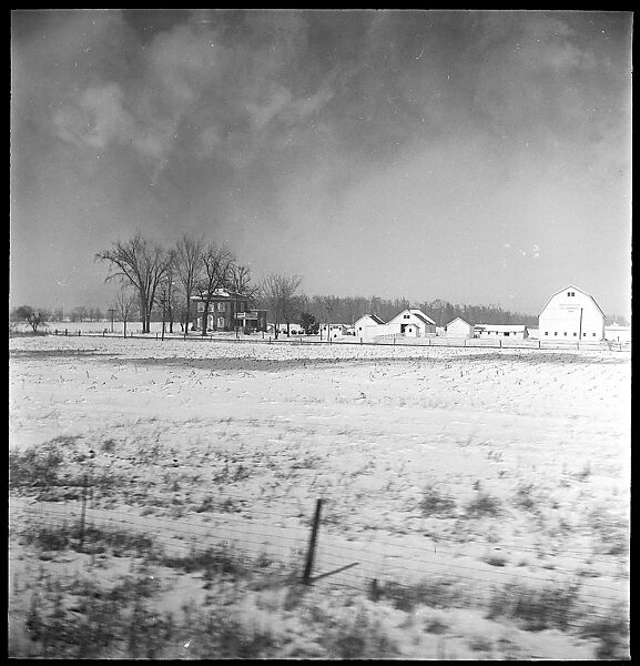 [231 Portraits of Trucking Company Executives and Views from Train, Commissioned by Fortune Magazine for "The Gentle Truckers" and "Along the Right of Way", Published May and September 1950], Walker Evans (American, St. Louis, Missouri 1903–1975 New Haven, Connecticut), Film negative