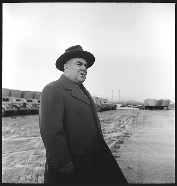 [231 Portraits of Trucking Company Executives and Views from Train, Commissioned by Fortune Magazine for "The Gentle Truckers" and "Along the Right of Way", Published May and September 1950], Walker Evans (American, St. Louis, Missouri 1903–1975 New Haven, Connecticut), Film negative