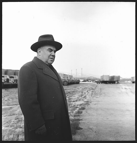 [231 Portraits of Trucking Company Executives and Views from Train, Commissioned by Fortune Magazine for "The Gentle Truckers" and "Along the Right of Way", Published May and September 1950], Walker Evans (American, St. Louis, Missouri 1903–1975 New Haven, Connecticut), Film negative