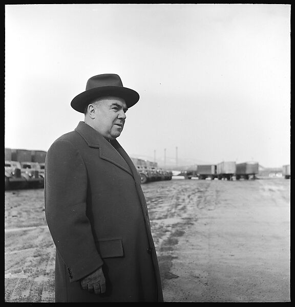 [231 Portraits of Trucking Company Executives and Views from Train, Commissioned by Fortune Magazine for "The Gentle Truckers" and "Along the Right of Way", Published May and September 1950], Walker Evans (American, St. Louis, Missouri 1903–1975 New Haven, Connecticut), Film negative