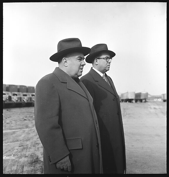 [231 Portraits of Trucking Company Executives and Views from Train, Commissioned by Fortune Magazine for "The Gentle Truckers" and "Along the Right of Way", Published May and September 1950], Walker Evans (American, St. Louis, Missouri 1903–1975 New Haven, Connecticut), Film negative