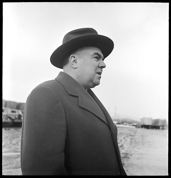 [231 Portraits of Trucking Company Executives and Views from Train, Commissioned by Fortune Magazine for "The Gentle Truckers" and "Along the Right of Way", Published May and September 1950], Walker Evans (American, St. Louis, Missouri 1903–1975 New Haven, Connecticut), Film negative