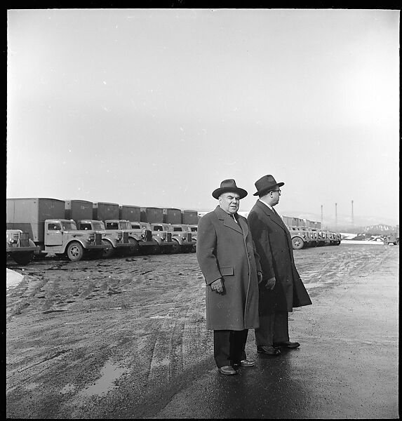 [231 Portraits of Trucking Company Executives and Views from Train, Commissioned by Fortune Magazine for "The Gentle Truckers" and "Along the Right of Way", Published May and September 1950], Walker Evans (American, St. Louis, Missouri 1903–1975 New Haven, Connecticut), Film negative