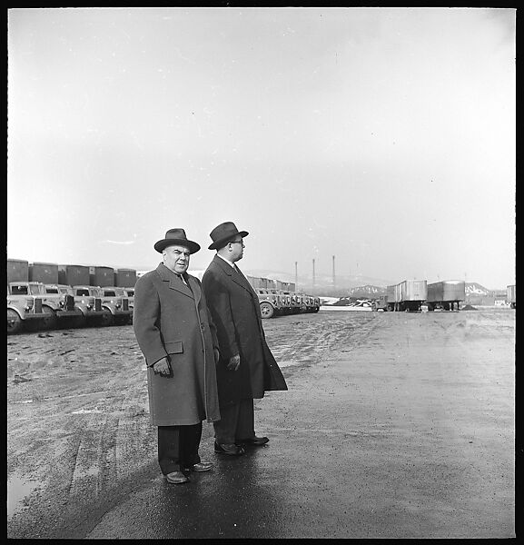[231 Portraits of Trucking Company Executives and Views from Train, Commissioned by Fortune Magazine for "The Gentle Truckers" and "Along the Right of Way", Published May and September 1950], Walker Evans (American, St. Louis, Missouri 1903–1975 New Haven, Connecticut), Film negative