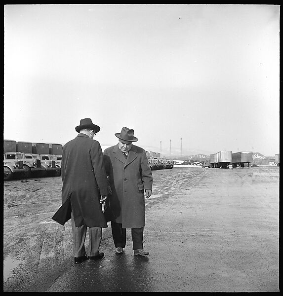 [231 Portraits of Trucking Company Executives and Views from Train, Commissioned by Fortune Magazine for "The Gentle Truckers" and "Along the Right of Way", Published May and September 1950], Walker Evans (American, St. Louis, Missouri 1903–1975 New Haven, Connecticut), Film negative