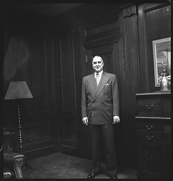 [231 Portraits of Trucking Company Executives and Views from Train, Commissioned by Fortune Magazine for "The Gentle Truckers" and "Along the Right of Way", Published May and September 1950], Walker Evans (American, St. Louis, Missouri 1903–1975 New Haven, Connecticut), Film negative