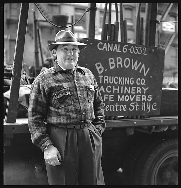 [231 Portraits of Trucking Company Executives and Views from Train, Commissioned by Fortune Magazine for "The Gentle Truckers" and "Along the Right of Way", Published May and September 1950], Walker Evans (American, St. Louis, Missouri 1903–1975 New Haven, Connecticut), Film negative