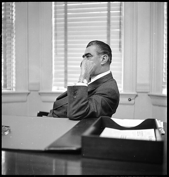 [231 Portraits of Trucking Company Executives and Views from Train, Commissioned by Fortune Magazine for "The Gentle Truckers" and "Along the Right of Way", Published May and September 1950], Walker Evans (American, St. Louis, Missouri 1903–1975 New Haven, Connecticut), Film negative