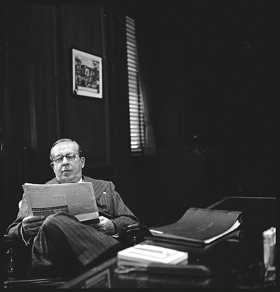 [231 Portraits of Trucking Company Executives and Views from Train, Commissioned by Fortune Magazine for "The Gentle Truckers" and "Along the Right of Way", Published May and September 1950], Walker Evans (American, St. Louis, Missouri 1903–1975 New Haven, Connecticut), Film negative