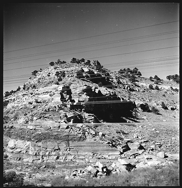 [231 Portraits of Trucking Company Executives and Views from Train, Commissioned by Fortune Magazine for "The Gentle Truckers" and "Along the Right of Way", Published May and September 1950], Walker Evans (American, St. Louis, Missouri 1903–1975 New Haven, Connecticut), Film negative