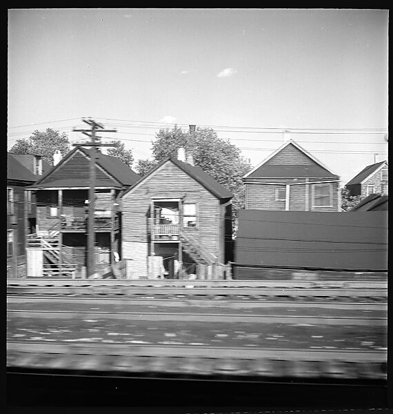 [231 Portraits of Trucking Company Executives and Views from Train, Commissioned by Fortune Magazine for "The Gentle Truckers" and "Along the Right of Way", Published May and September 1950], Walker Evans (American, St. Louis, Missouri 1903–1975 New Haven, Connecticut), Film negative
