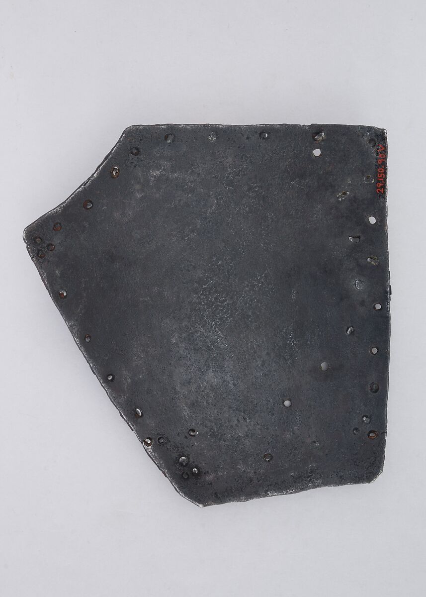 Brigandine Plate, Metal, tinning, Italian