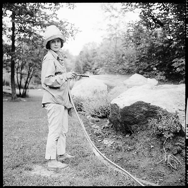 [12 Portraits of Isabelle Evans Gardening, Old Lyme, Connecticut], Walker Evans (American, St. Louis, Missouri 1903–1975 New Haven, Connecticut), Film negative