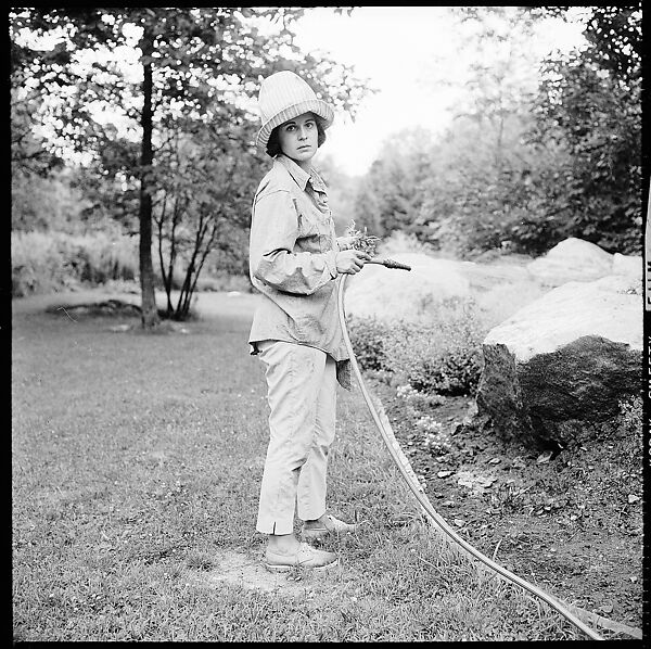 [12 Portraits of Isabelle Evans Gardening, Old Lyme, Connecticut], Walker Evans (American, St. Louis, Missouri 1903–1975 New Haven, Connecticut), Film negative