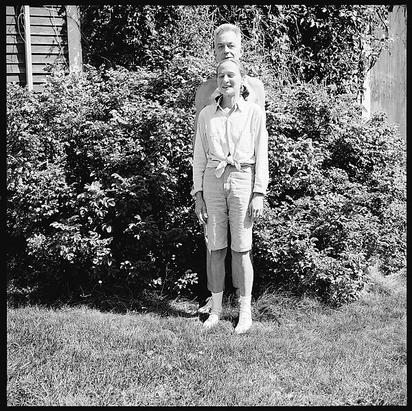 [6 Portraits of Herbert Matter and Unidentified Woman, Possibly Mercedes Matter, Connecticut], Walker Evans (American, St. Louis, Missouri 1903–1975 New Haven, Connecticut), Film negative