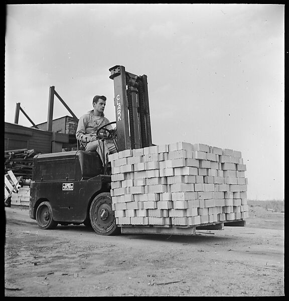[120 Views of Ohio Clay Plants, Machinery, and Workers, Commissioned by Fortune Magazine for "Clay: The Commonest Industrial Raw Material", Published January 1951], Walker Evans (American, St. Louis, Missouri 1903–1975 New Haven, Connecticut), Film negative