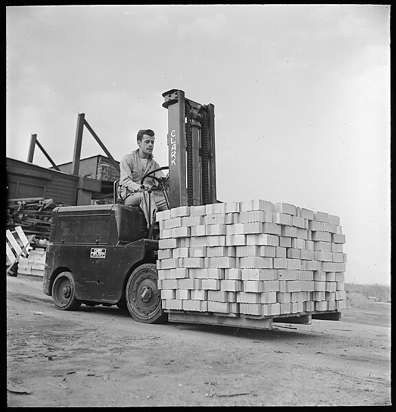 [120 Views of Ohio Clay Plants, Machinery, and Workers, Commissioned by Fortune Magazine for "Clay: The Commonest Industrial Raw Material", Published January 1951], Walker Evans (American, St. Louis, Missouri 1903–1975 New Haven, Connecticut), Film negative