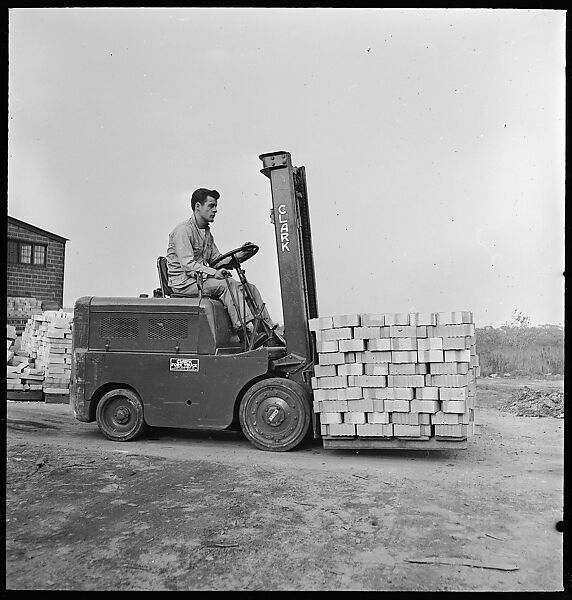 [120 Views of Ohio Clay Plants, Machinery, and Workers, Commissioned by Fortune Magazine for "Clay: The Commonest Industrial Raw Material", Published January 1951], Walker Evans (American, St. Louis, Missouri 1903–1975 New Haven, Connecticut), Film negative
