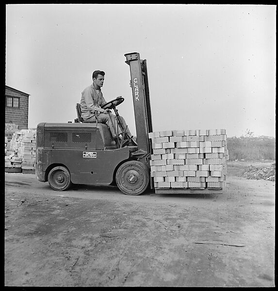 [120 Views of Ohio Clay Plants, Machinery, and Workers, Commissioned by Fortune Magazine for "Clay: The Commonest Industrial Raw Material", Published January 1951], Walker Evans (American, St. Louis, Missouri 1903–1975 New Haven, Connecticut), Film negative