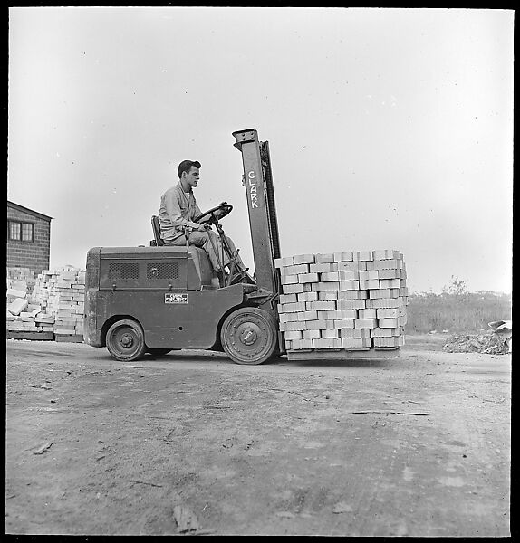 [120 Views of Ohio Clay Plants, Machinery, and Workers, Commissioned by Fortune Magazine for "Clay: The Commonest Industrial Raw Material", Published January 1951], Walker Evans (American, St. Louis, Missouri 1903–1975 New Haven, Connecticut), Film negative