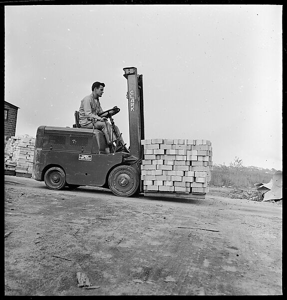 [120 Views of Ohio Clay Plants, Machinery, and Workers, Commissioned by Fortune Magazine for "Clay: The Commonest Industrial Raw Material", Published January 1951], Walker Evans (American, St. Louis, Missouri 1903–1975 New Haven, Connecticut), Film negative
