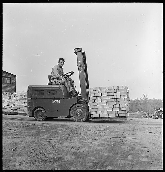 [120 Views of Ohio Clay Plants, Machinery, and Workers, Commissioned by Fortune Magazine for "Clay: The Commonest Industrial Raw Material", Published January 1951], Walker Evans (American, St. Louis, Missouri 1903–1975 New Haven, Connecticut), Film negative
