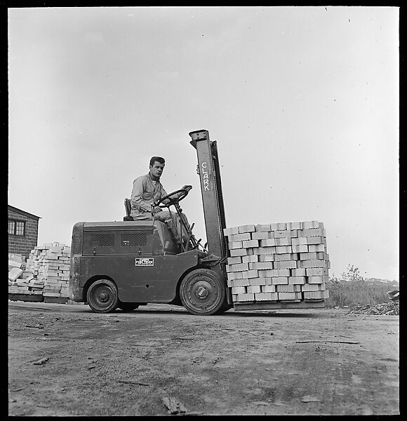 [120 Views of Ohio Clay Plants, Machinery, and Workers, Commissioned by Fortune Magazine for "Clay: The Commonest Industrial Raw Material", Published January 1951], Walker Evans (American, St. Louis, Missouri 1903–1975 New Haven, Connecticut), Film negative
