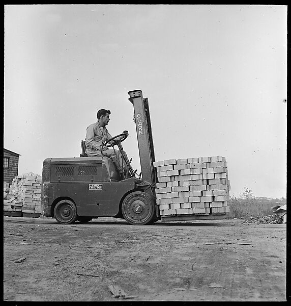 [120 Views of Ohio Clay Plants, Machinery, and Workers, Commissioned by Fortune Magazine for "Clay: The Commonest Industrial Raw Material", Published January 1951], Walker Evans (American, St. Louis, Missouri 1903–1975 New Haven, Connecticut), Film negative