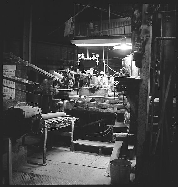 [120 Views of Ohio Clay Plants, Machinery, and Workers, Commissioned by Fortune Magazine for "Clay: The Commonest Industrial Raw Material", Published January 1951], Walker Evans (American, St. Louis, Missouri 1903–1975 New Haven, Connecticut), Film negative