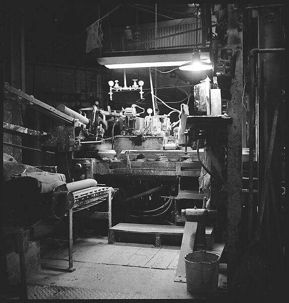 [120 Views of Ohio Clay Plants, Machinery, and Workers, Commissioned by Fortune Magazine for "Clay: The Commonest Industrial Raw Material", Published January 1951], Walker Evans (American, St. Louis, Missouri 1903–1975 New Haven, Connecticut), Film negative