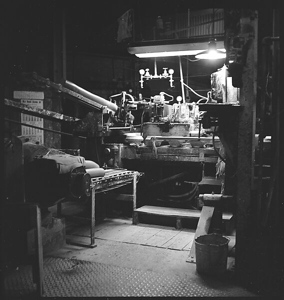[120 Views of Ohio Clay Plants, Machinery, and Workers, Commissioned by Fortune Magazine for "Clay: The Commonest Industrial Raw Material", Published January 1951], Walker Evans (American, St. Louis, Missouri 1903–1975 New Haven, Connecticut), Film negative