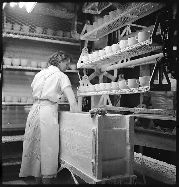 [120 Views of Ohio Clay Plants, Machinery, and Workers, Commissioned by Fortune Magazine for "Clay: The Commonest Industrial Raw Material", Published January 1951], Walker Evans (American, St. Louis, Missouri 1903–1975 New Haven, Connecticut), Film negative