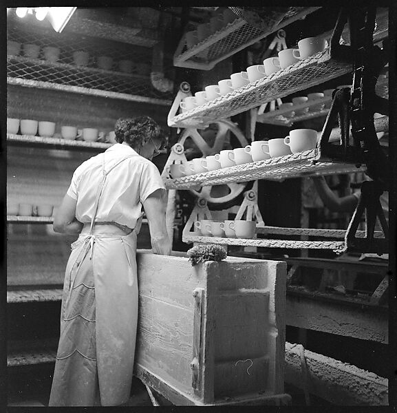 [120 Views of Ohio Clay Plants, Machinery, and Workers, Commissioned by Fortune Magazine for "Clay: The Commonest Industrial Raw Material", Published January 1951], Walker Evans (American, St. Louis, Missouri 1903–1975 New Haven, Connecticut), Film negative