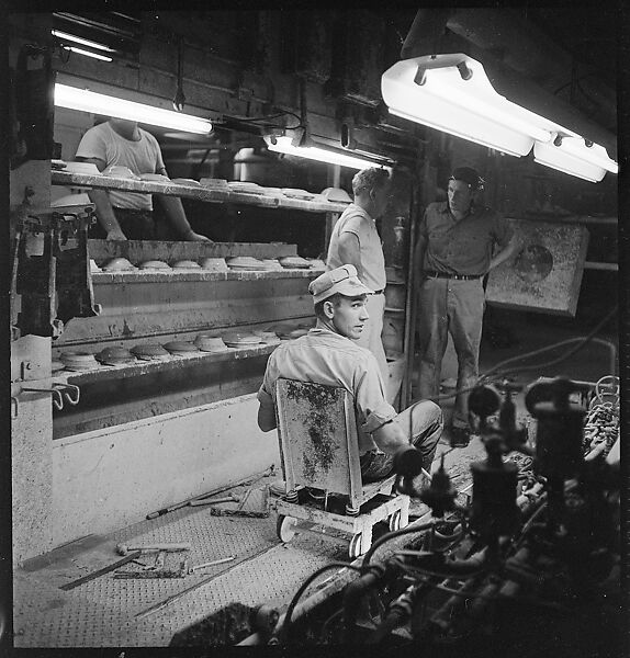 [120 Views of Ohio Clay Plants, Machinery, and Workers, Commissioned by Fortune Magazine for "Clay: The Commonest Industrial Raw Material", Published January 1951], Walker Evans (American, St. Louis, Missouri 1903–1975 New Haven, Connecticut), Film negative