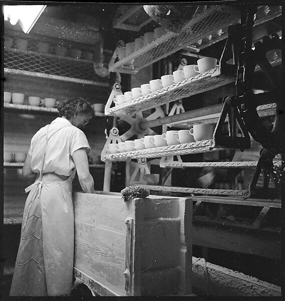 [120 Views of Ohio Clay Plants, Machinery, and Workers, Commissioned by Fortune Magazine for "Clay: The Commonest Industrial Raw Material", Published January 1951], Walker Evans (American, St. Louis, Missouri 1903–1975 New Haven, Connecticut), Film negative