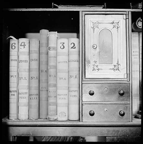 [Office Interiors, for the Series "Vintage Office Furniture", Fortune Magazine, August 1953], Walker Evans (American, St. Louis, Missouri 1903–1975 New Haven, Connecticut), Film negatives