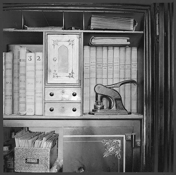 [Office Interiors, for the Series "Vintage Office Furniture", Fortune Magazine, August 1953], Walker Evans (American, St. Louis, Missouri 1903–1975 New Haven, Connecticut), Film negatives