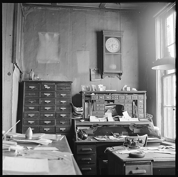 [Office Interiors, for the Series "Vintage Office Furniture", Fortune Magazine, August 1953], Walker Evans (American, St. Louis, Missouri 1903–1975 New Haven, Connecticut), Film negatives