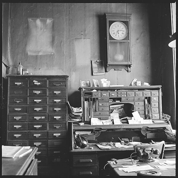 [Office Interiors, for the Series "Vintage Office Furniture", Fortune Magazine, August 1953], Walker Evans (American, St. Louis, Missouri 1903–1975 New Haven, Connecticut), Film negatives