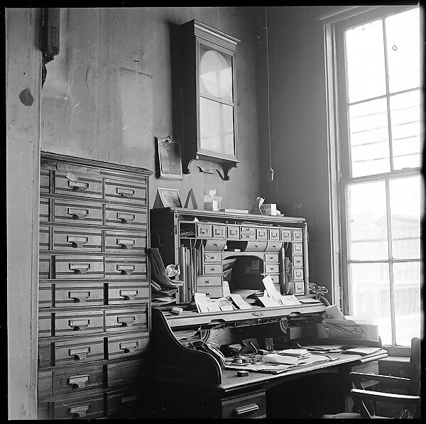 [Office Interiors, for the Series "Vintage Office Furniture", Fortune Magazine, August 1953], Walker Evans (American, St. Louis, Missouri 1903–1975 New Haven, Connecticut), Film negatives
