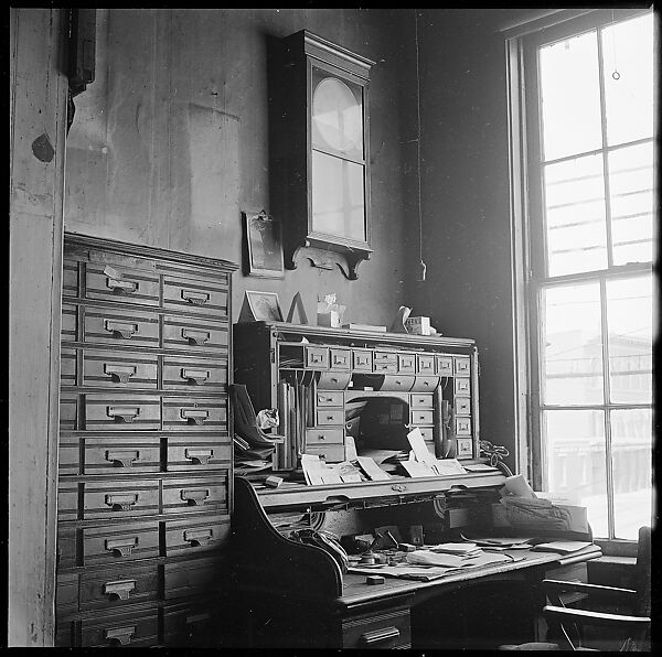 [Office Interiors, for the Series "Vintage Office Furniture", Fortune Magazine, August 1953], Walker Evans (American, St. Louis, Missouri 1903–1975 New Haven, Connecticut), Film negatives