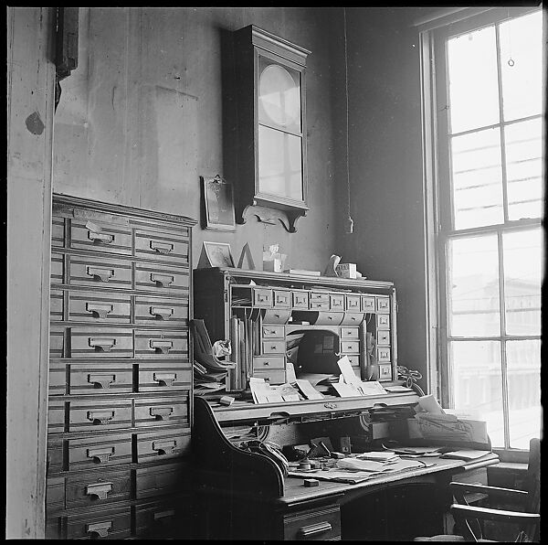 [Office Interiors, for the Series "Vintage Office Furniture", Fortune Magazine, August 1953], Walker Evans (American, St. Louis, Missouri 1903–1975 New Haven, Connecticut), Film negatives