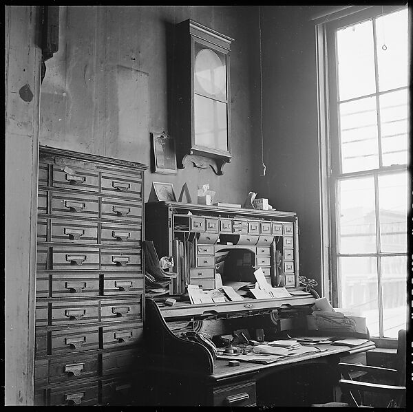 [Office Interiors, for the Series "Vintage Office Furniture", Fortune Magazine, August 1953], Walker Evans (American, St. Louis, Missouri 1903–1975 New Haven, Connecticut), Film negatives