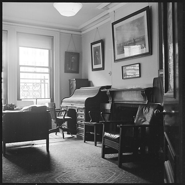 [Office Interiors, for the Series "Vintage Office Furniture", Fortune Magazine, August 1953], Walker Evans (American, St. Louis, Missouri 1903–1975 New Haven, Connecticut), Film negatives